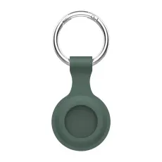 AirTag Hållare med nyckelring - Oliv-Grön