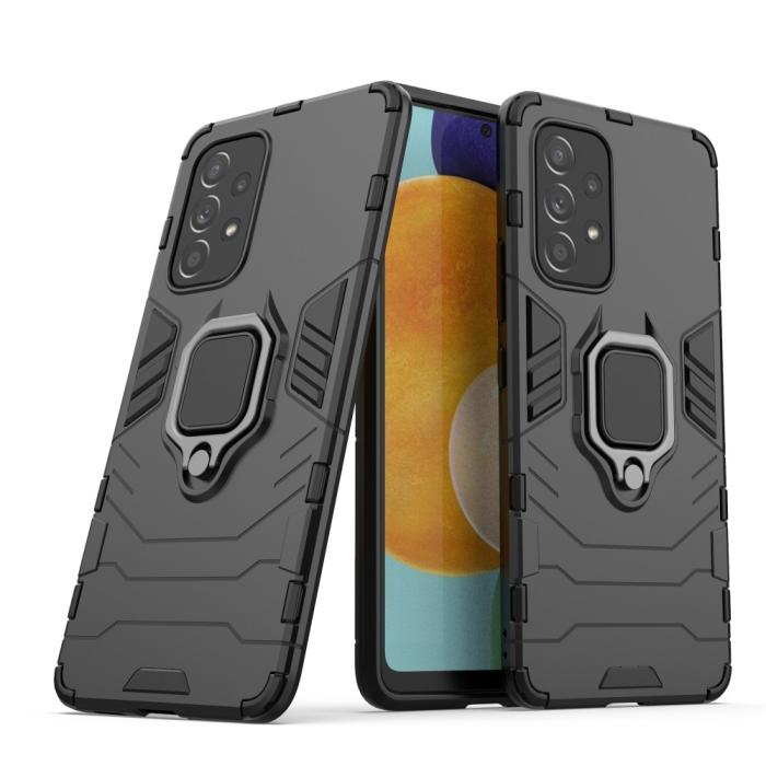 Bild 4, Samsung Galaxy A53 5G Skal Ring Armor Hybrid Svart