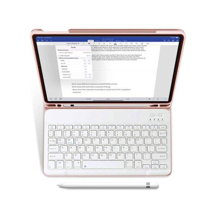 Bild 2, Tech-Protect iPad 11 2025 / 10.9 2022 Fodral SC Tangentbord