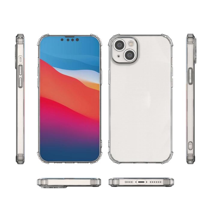 Bild 5, iPhone 14 Plus Skal TPU Shockproof Transparent