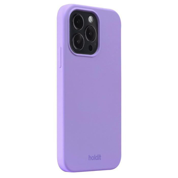Bild 2, holdit iPhone 14 Pro Mobilskal Silikon Violet