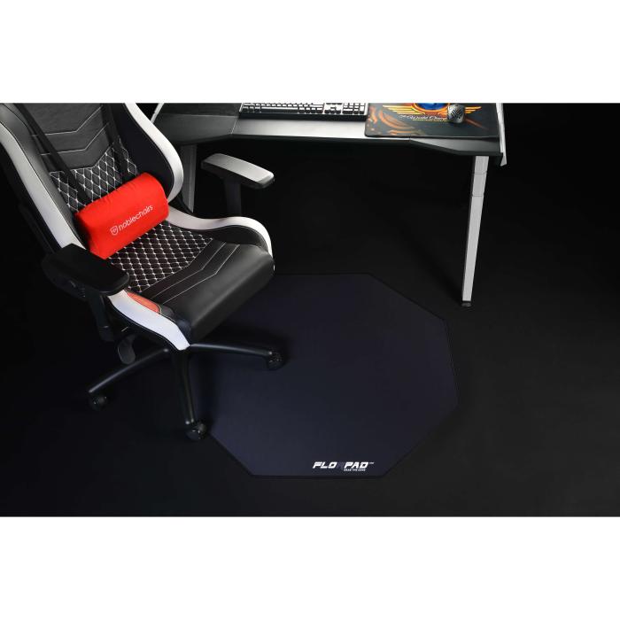 Bild 5, FLORPAD Black Line Gamingmatta 100x100 cm