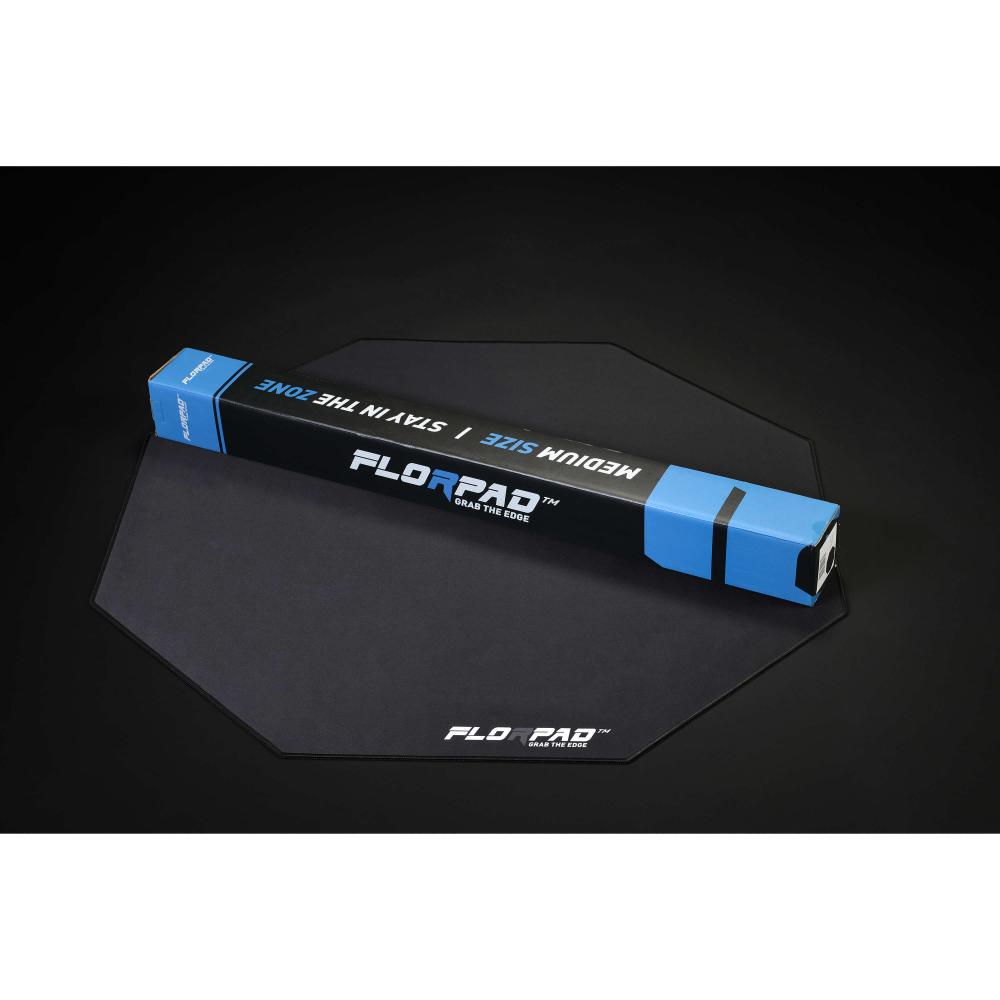 FLORPAD Black Line Gamingmatta 100x100 cm