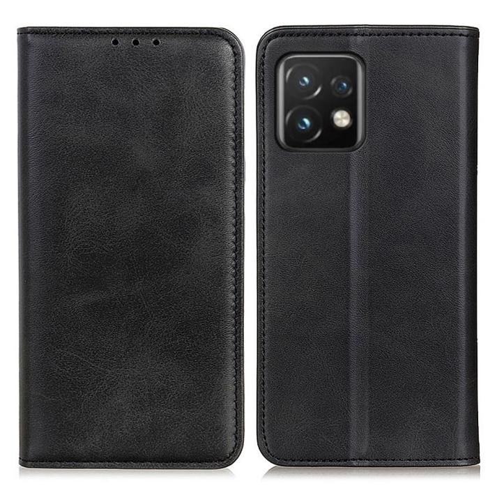 Bild 1, Motorola Edge 40 Pro 5G Fodral Flip Split Läder Svart