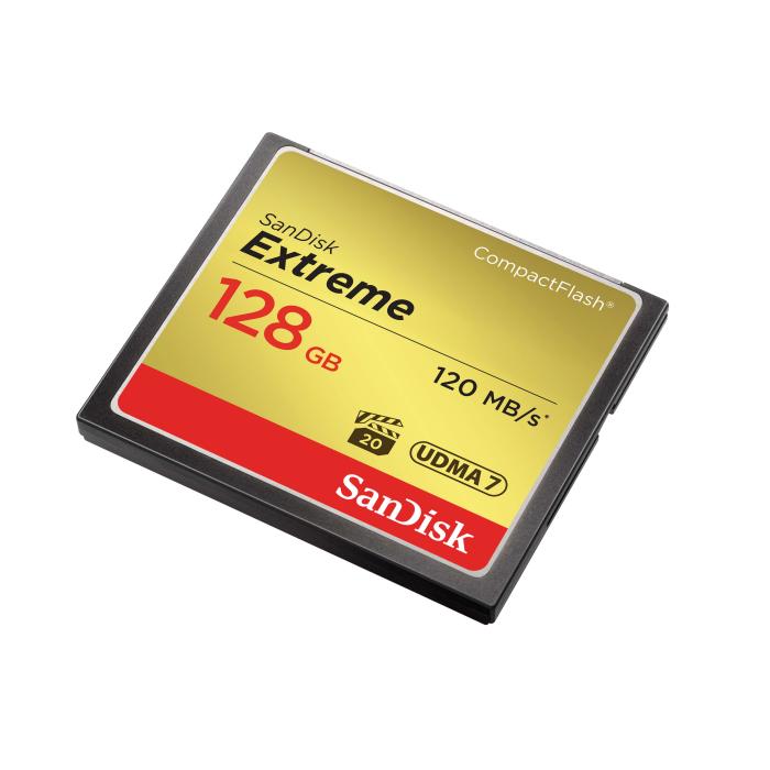 Bild 3, SanDisk CF Extreme 128GB 120MB/s Minneskort