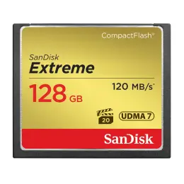 SanDisk CF Extreme 128GB 120MB/s Minneskort