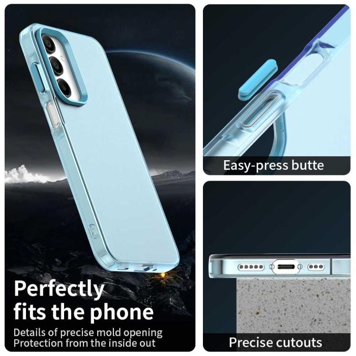 Bild 3, Samsung Galaxy A36 5G/A56 5G Skal Hybrid Matt Blå