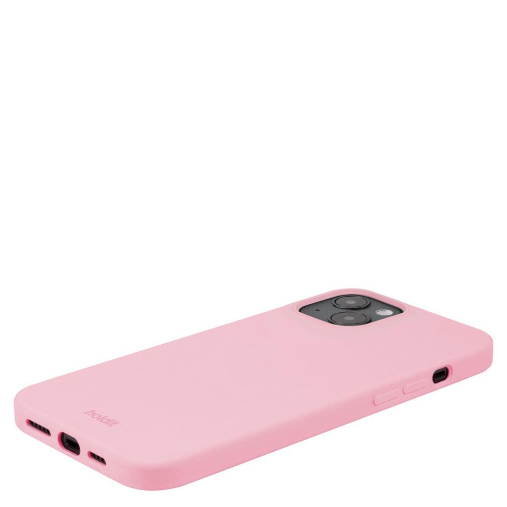 holdit iPhone 15 Plus Mobilskal Silikon Pink