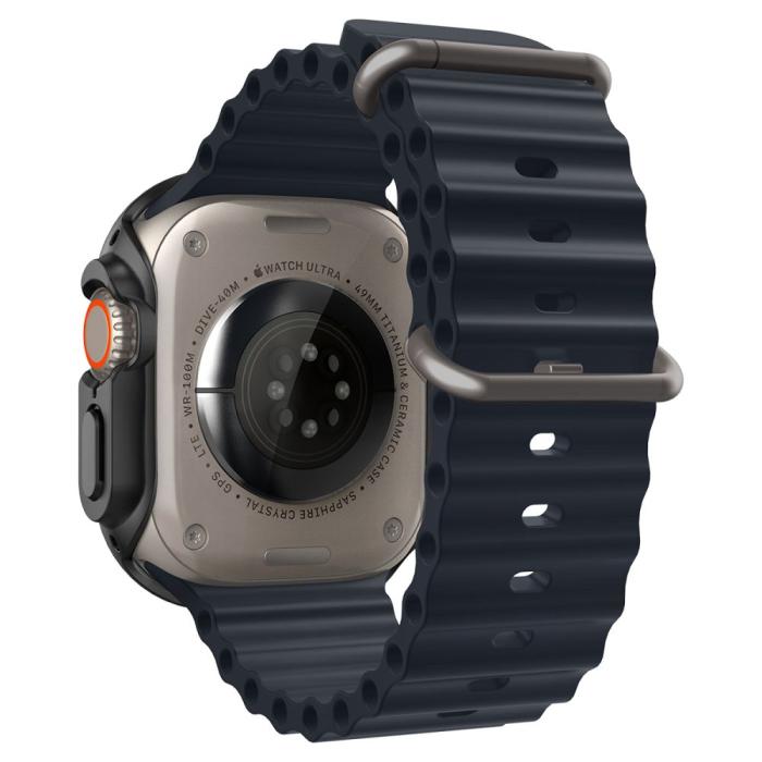 Bild 5, Spigen Apple Watch Ultra 49 mm Skal Thin Fit Svart