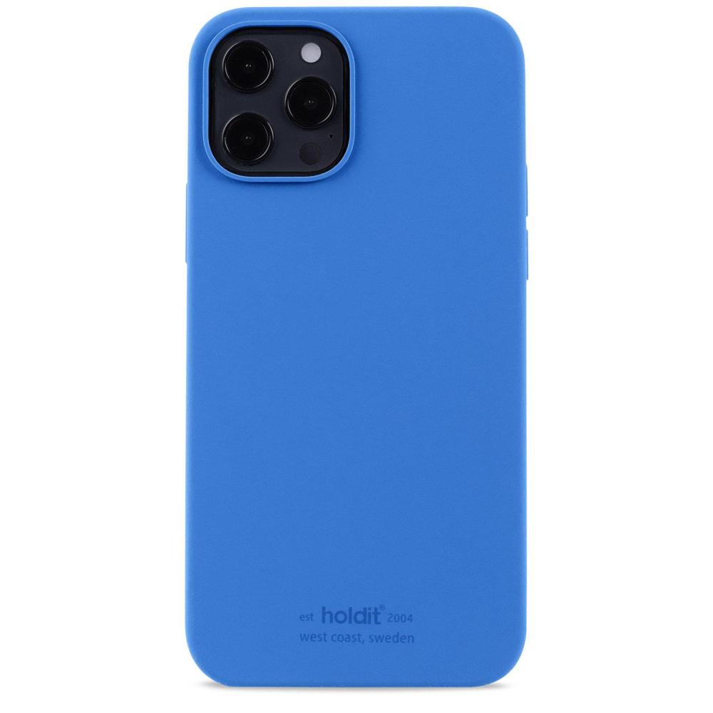 holdit iPhone 12/12 Pro Skal Silikon Sky Blue