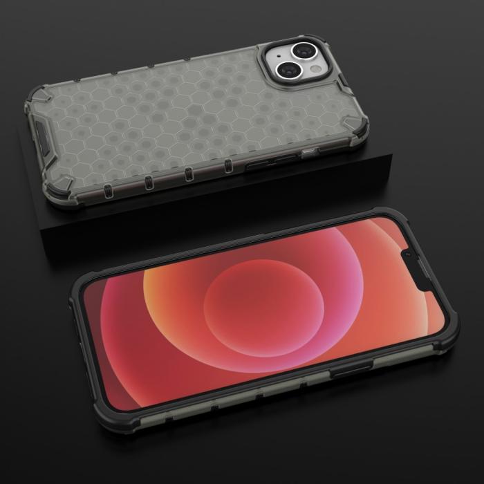 Bild 4, iPhone 15 Plus Skal Honeycomb Shockproof Svart