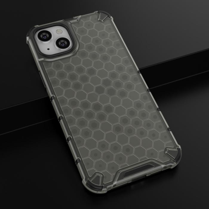 Bild 5, iPhone 15 Plus Skal Honeycomb Shockproof Svart