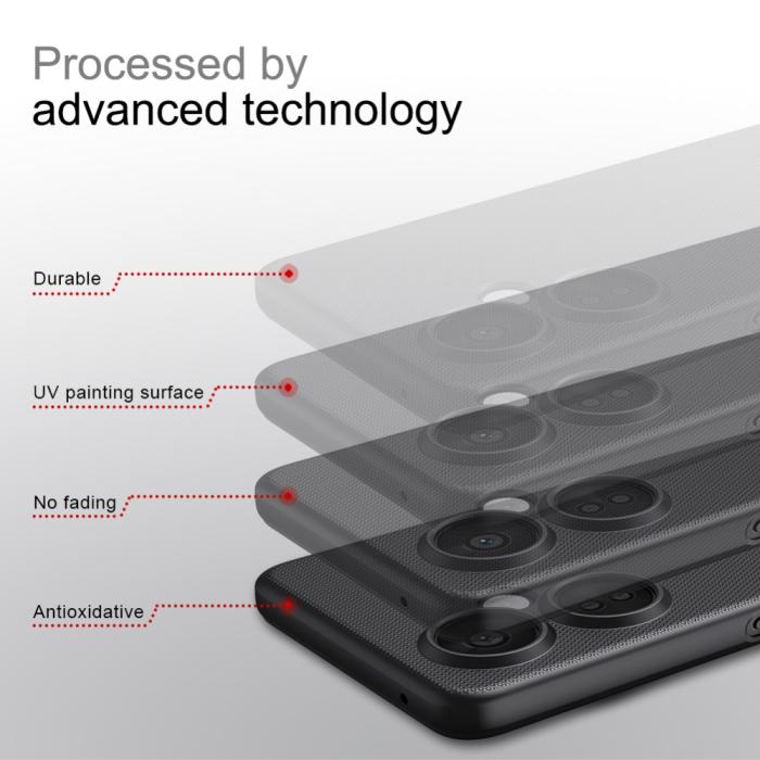 Bild 3, NILLKIN OnePlus Nord CE 3 Lite 5G Skal Matt Frosted Shield Svart