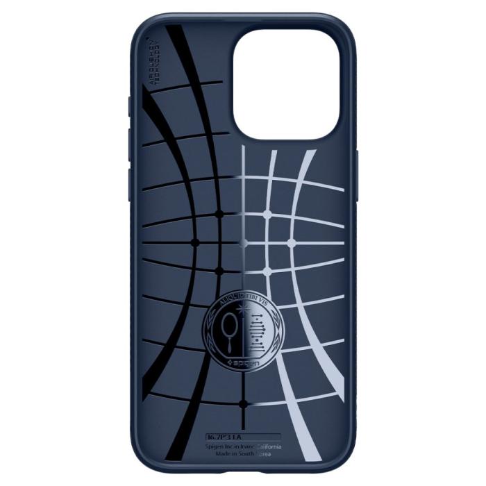 Bild 4, Spigen iPhone 15 Pro Skal Liquid Air Navy Blue