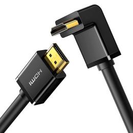 UGREEN 1.5m 270° 4K 60Hz HDMI - HDMI Kabel Elbow Svart