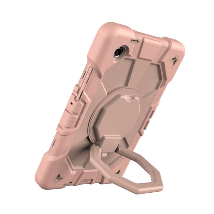 Bild 4, Galaxy Tab A11 Plus Skal Kickstand Shockproof Rosa