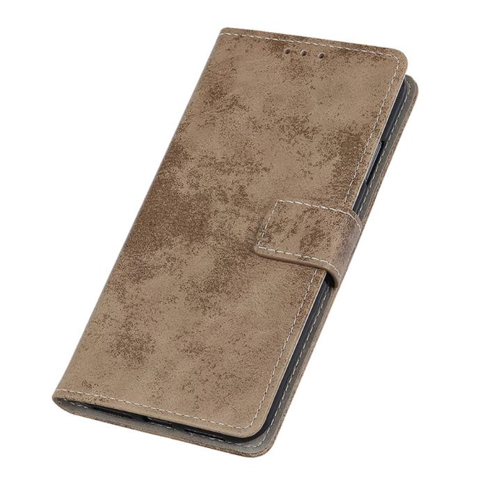 Bild 6, Samsung Galaxy S22 Plus Fodral Retro Läder Khaki