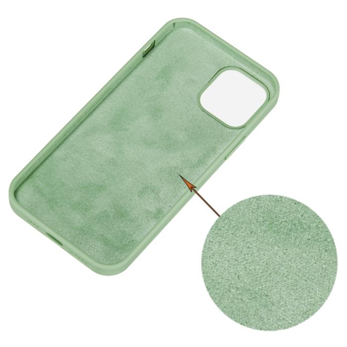 Bild 3, iPhone 15 Pro Skal Silikon Grön