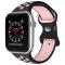 Sportarmband Dual-Color Apple Watch 42/44/45/49 mm (M/L) Svart/Rosa