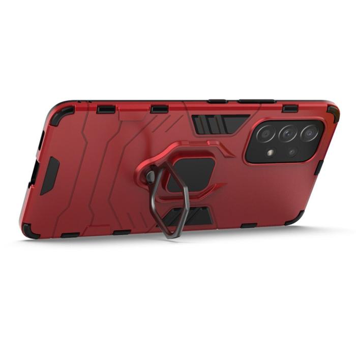 Bild 2, Samsung Galaxy A53 5G Skal Ring Armor Hybrid Röd