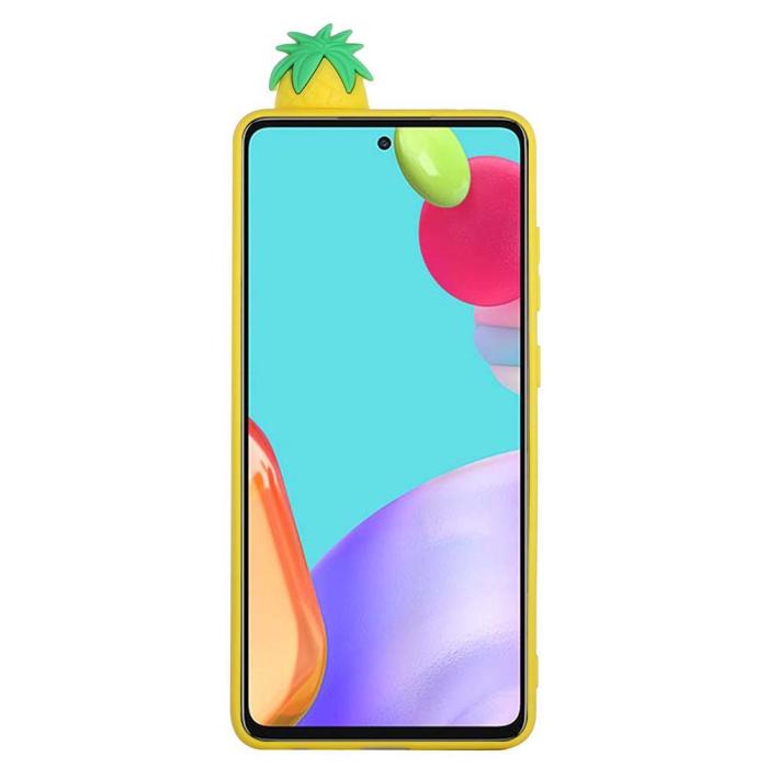Bild 3, Samsung Galaxy A53 5G Skal 3D Figur Ananas