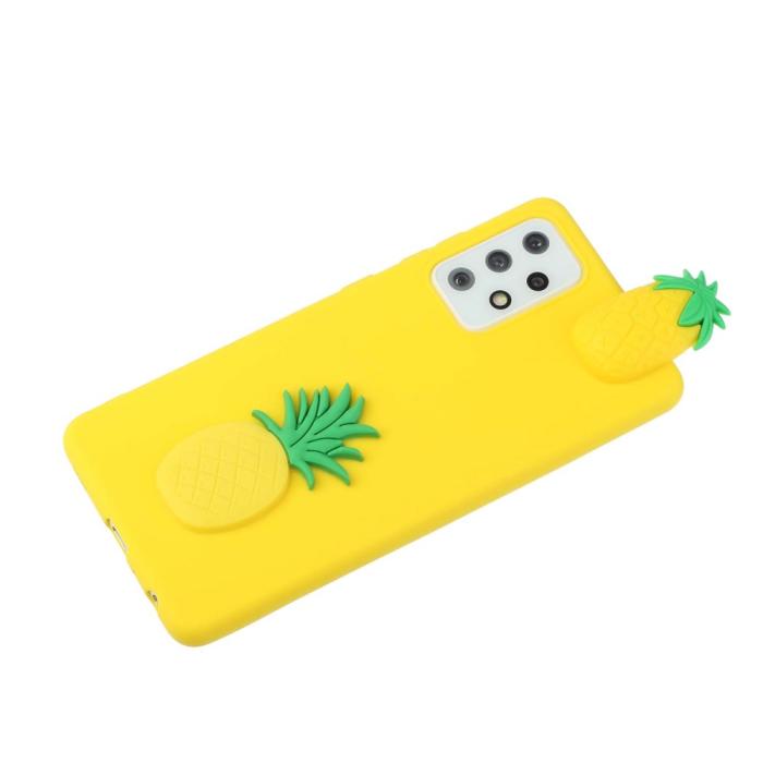 Bild 4, Samsung Galaxy A53 5G Skal 3D Figur Ananas