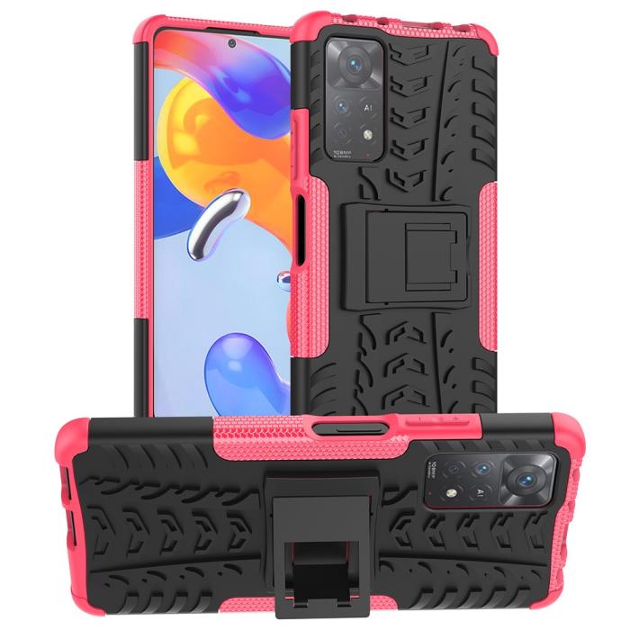 Bild 1, Xiaomi Redmi Note 11 Pro 5G Skal Stöttåligt med Stöd Rosa
