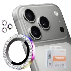HAT PRINCE iPhone 18 Pro/18 Pro Max Linsskydd Enkay Strass
