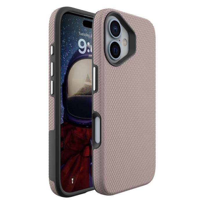Bild 1, iPhone 16 Plus Skal Xtreme Shockproof Hybrid Roséguld