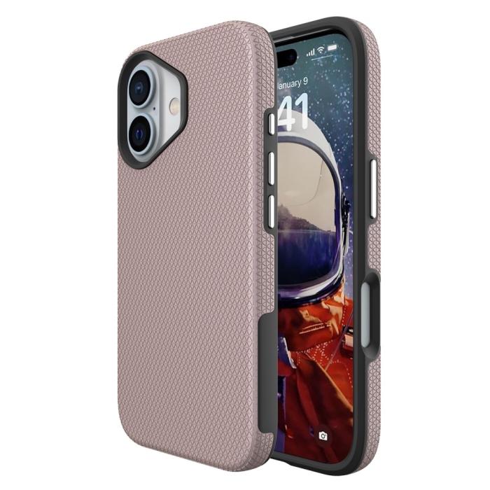 Bild 2, iPhone 16 Plus Skal Xtreme Shockproof Hybrid Roséguld