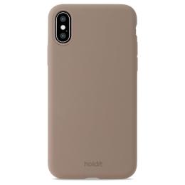 holdit iPhone X/Xs Mobilskal Silikon Mocha Brown