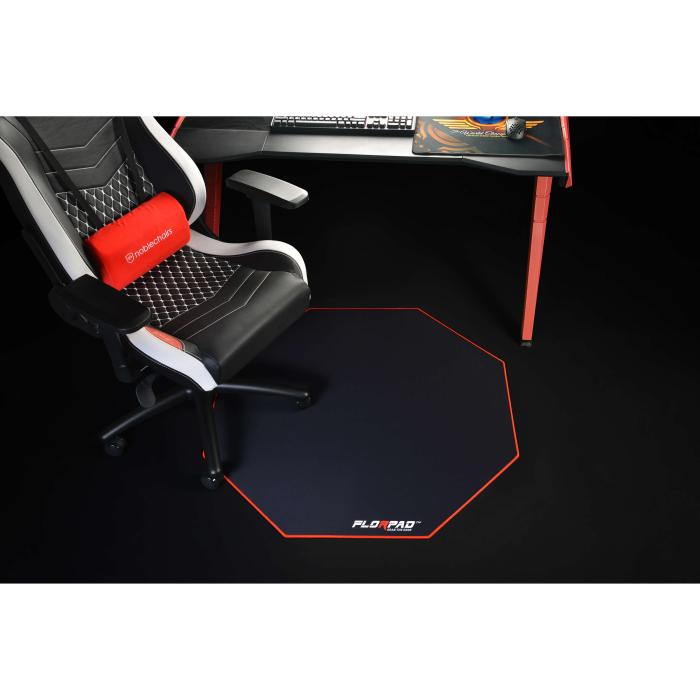 Bild 5, FLORPAD Red Line Gamingmatta 100x100 cm