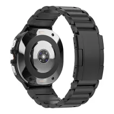 Samsung Galaxy Watch 8 46/44/40 mm Armband Metall Svart