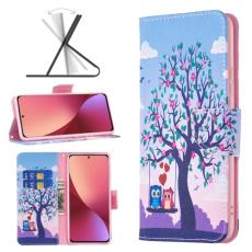 Xiaomi 12 Fodral Med Tryck Owl Tree