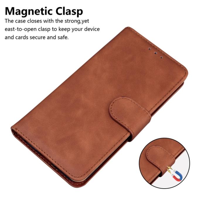 Bild 6, Xiaomi 12 Pro Fodral Skin Touch Brun