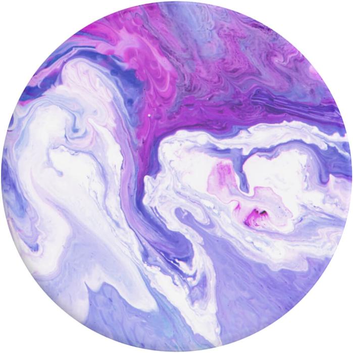Bild 1, PopSockets Avtagbart Grip med Ställfunktion Lavender Flow