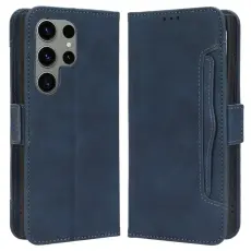 Galaxy S23 Ultra Fodral Med Avtagbart Kortfodral Bl&aring;