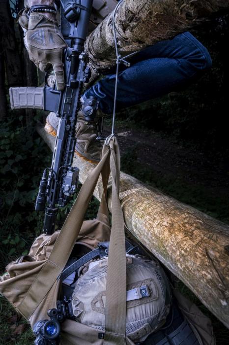 Bild 3, Tactical 1m 2.4A 12W MFi Lightning Laddkabel Nylon Grå