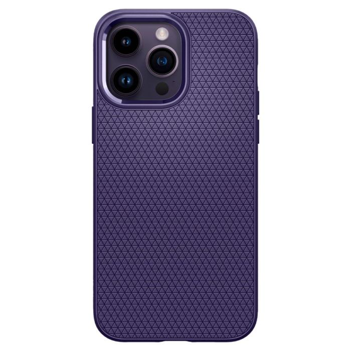 Bild 2, Spigen iPhone 14 Pro Skal Liquid Air Deep Purple