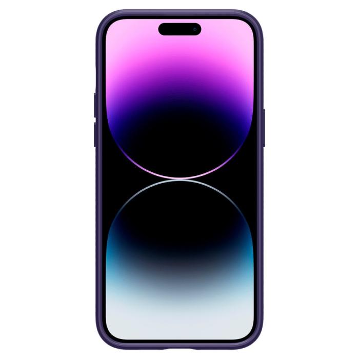 Bild 3, Spigen iPhone 14 Pro Skal Liquid Air Deep Purple
