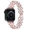 Apple Watch 38/40/41mm Metal Bling Armband Roséguld