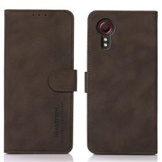 KHAZNEH Samsung Galaxy Xcover 7 Fodral L&auml;der Brun