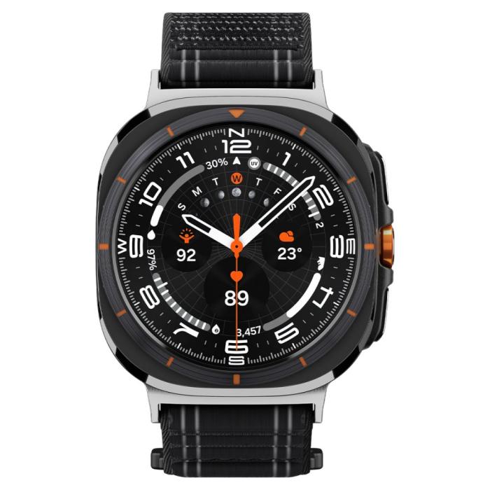 Bild 3, Spigen Galaxy Watch Ultra (2025) / 47 mm Klockarmband Svart