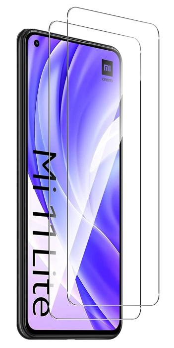 Bild 1, 2-Pack - Xiaomi Mi 11 Lite 5G Skärmskydd i Härdat Glas