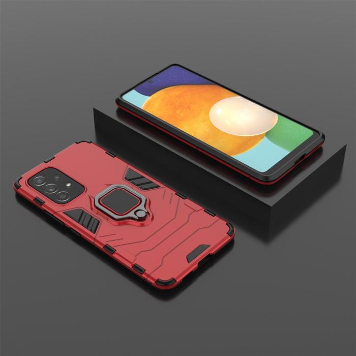 Bild 6, Samsung Galaxy A53 5G Skal Ring Armor Hybrid Röd