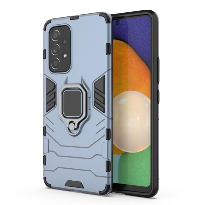Bild 1, Samsung Galaxy A53 5G Skal Ring Armor Hybrid Navy Blue