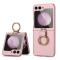 Tech-Protect Galaxy Z Flip 5 Skal Icon Ring Roséguld