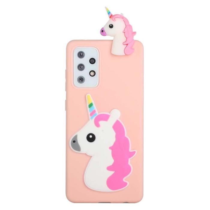 Bild 2, Samsung Galaxy A53 5G Skal 3D Figur Unicorn