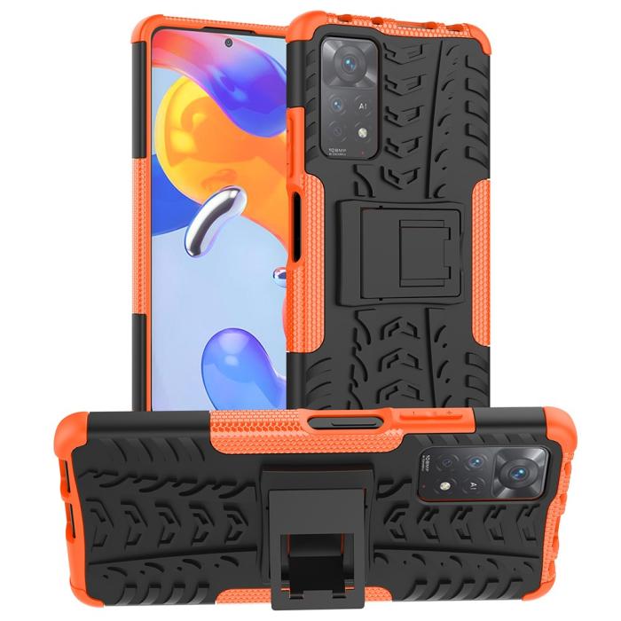 Bild 1, Xiaomi Redmi Note 11 Pro 5G Skal Stöttåligt med Stöd Orange