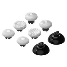 DATA FROG 8-PACK Thumb Grip F&ouml;r PS5/PS4/Xbox/Switch Vit